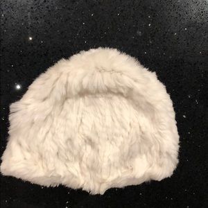 Rabbit Fur beanie style hat